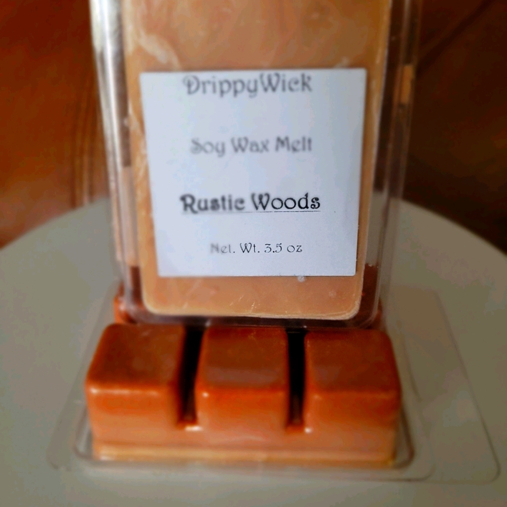 Rustic woods wax melts